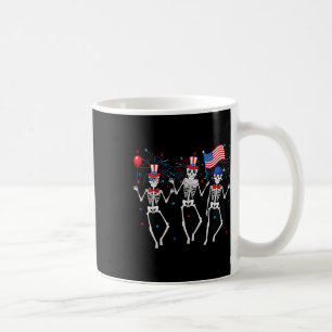 Mug Skeletons 4 juillet Funky Independence Day 1