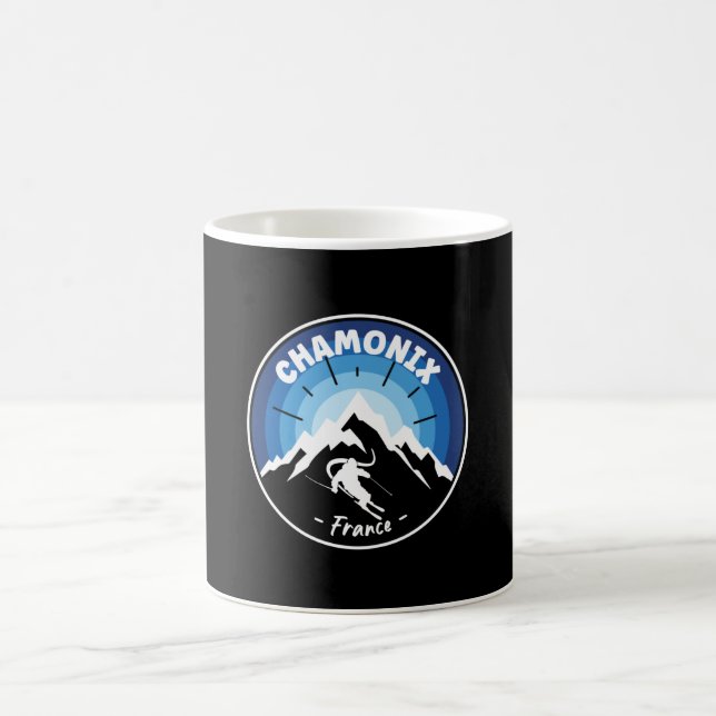 Mug Ski À Chamonix France Bleu (Centre)