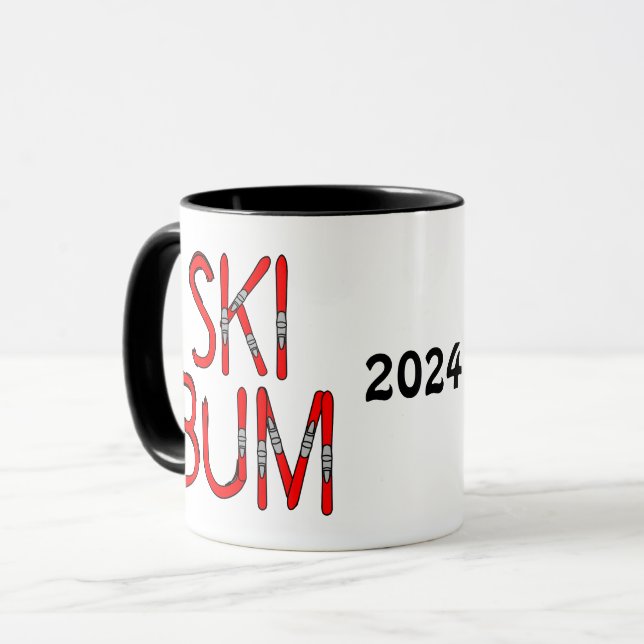 Mug Ski de fond (Devant gauche)