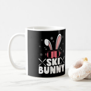 Mug Ski Ski Bunny Skier Sports d'hiver