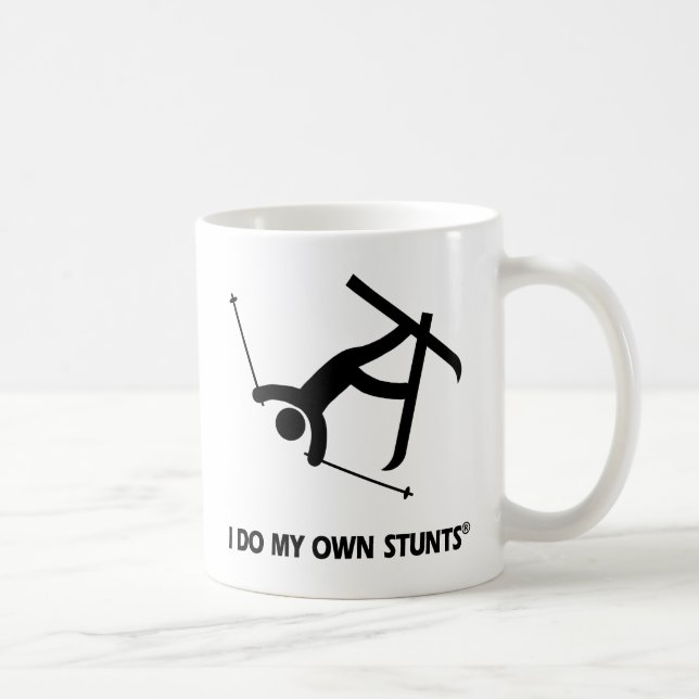 Mug Skiant mes propres cascades (Droite)
