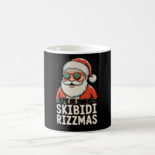 Mug Skibidi Rizzmas Père Noël Rizz Noël Xmas Vacances