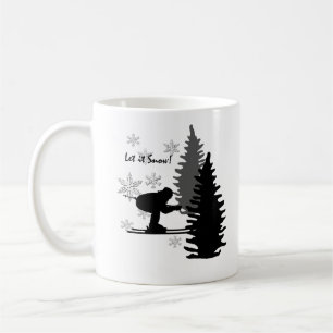 Mug Skier Il Neige