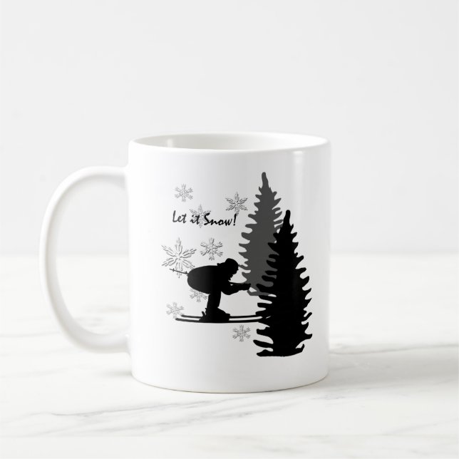 Mug Skier Il Neige (Gauche)