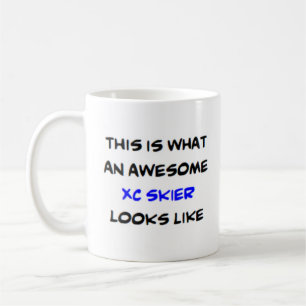 Mug skier xc, génial