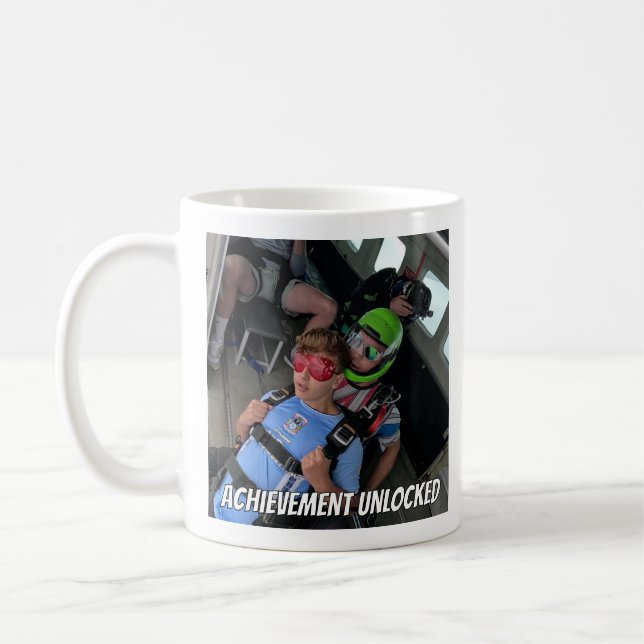 Mug Skydive - Réalisation déverrouillée (Gauche)