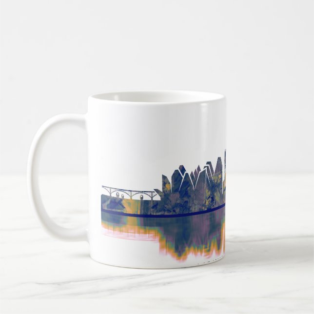 Mug Skyline d'Aarhus (Gauche)