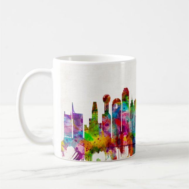 Mug Skyline Dallas Texas (Gauche)