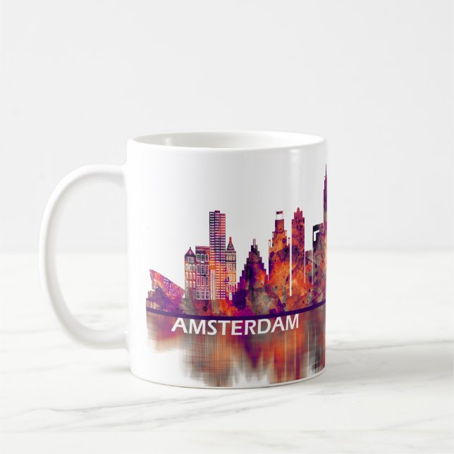 Mug Skyline d'Amsterdam (Gauche)