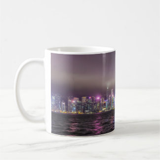 Mug Skyline de Hong Kong la nuit