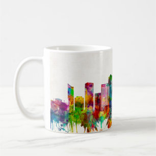 Mug Skyline de Raleigh en Caroline du Nord