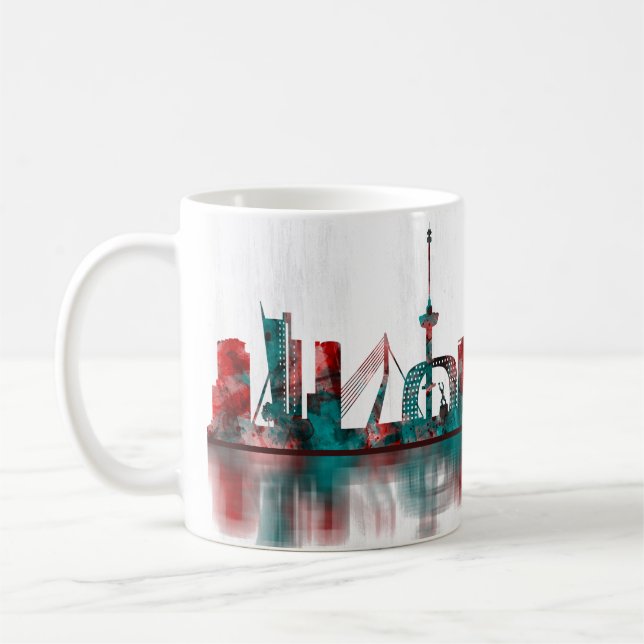 Mug Skyline de Rotterdam (Gauche)