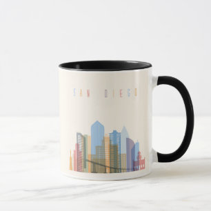 Mug Skyline de San Diego City