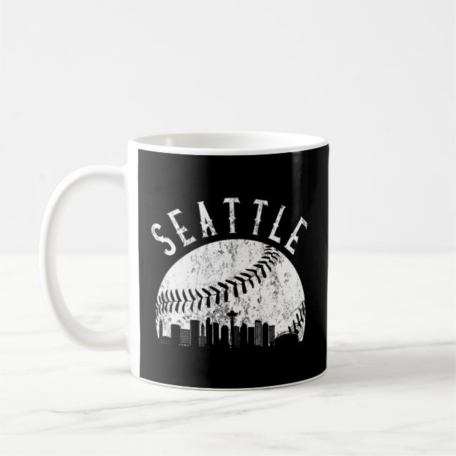 Mug Skyline de Seattle (Gauche)