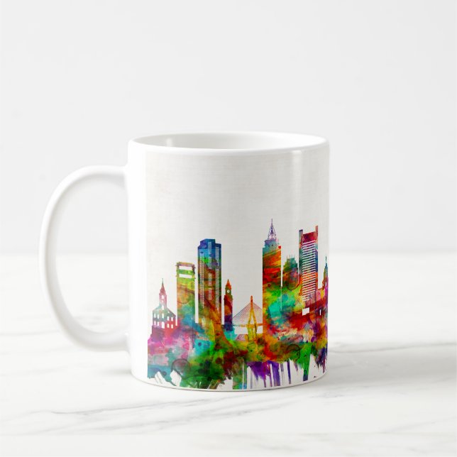 Mug Skyline du Massachusetts de Boston (Gauche)