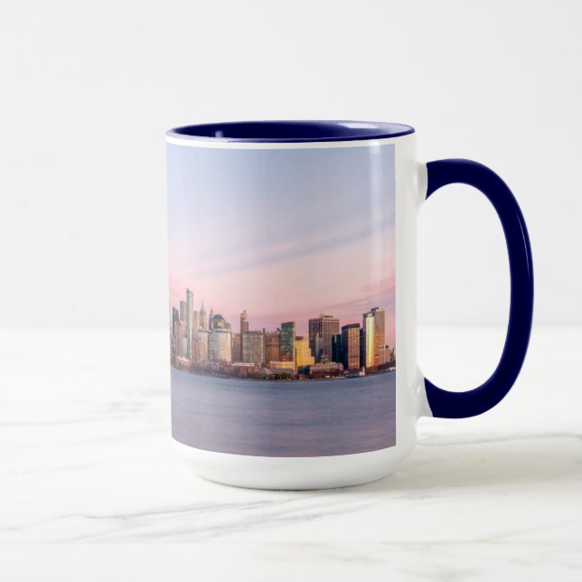 Mug Skyline du soir de New York (Droite)