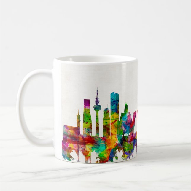 Mug Skyline Espagne Madrid (Gauche)