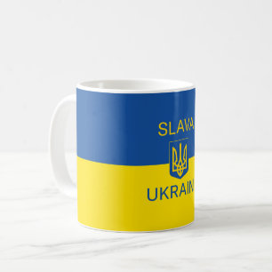 Mug Slava Ukraine gloire Ukraine guerre symbole de pai