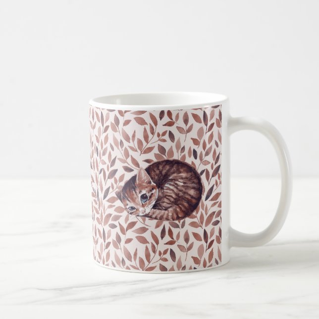 Mug Sleepy cat (Droite)