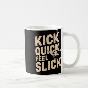 Mug Slick de sensations rapides - Citation de Karate F