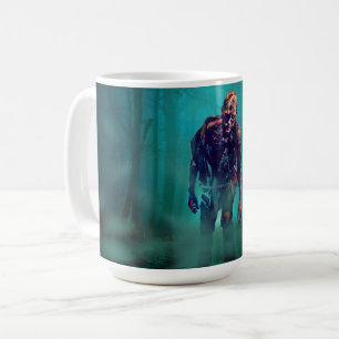 Mug SlipperyJoe figure de zombie terrifiante isolée om
