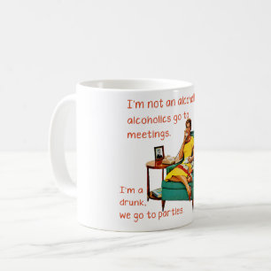 Mug SlipperyJoe socialiser la fête de la boisson vinta