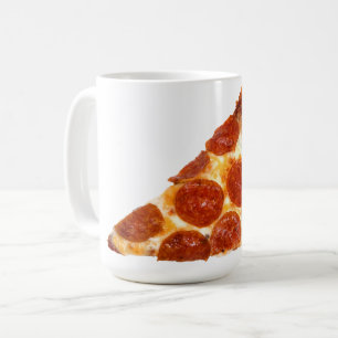 Mug SlipperyJoe's classique pepperoni pizza tranche fo