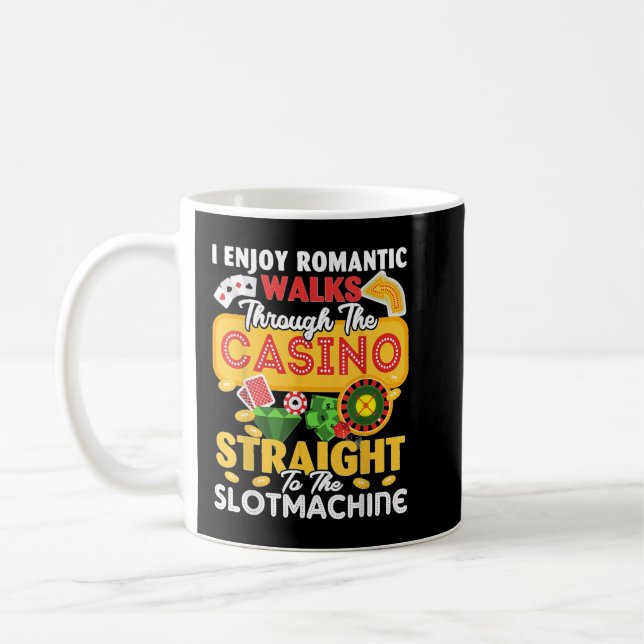 Mug Slo Machine Jeu Casino Joueur Vegbler Vegas (Gauche)