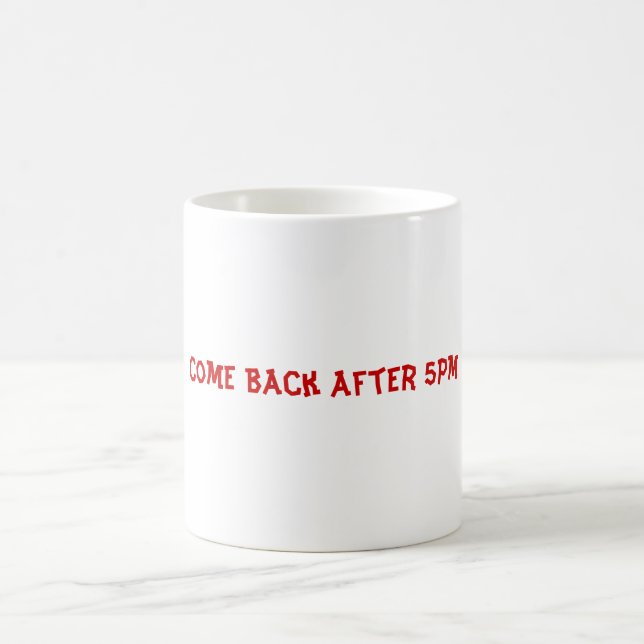 Mug Slogan 2 de travail (Centre)