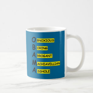 Mug Slogan insultant anti Obama