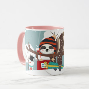 Mug Sloth Christmas