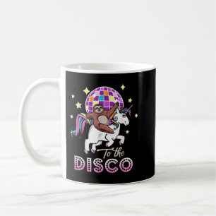 Mug Sloth Riding Unicorn À La Disco 1476