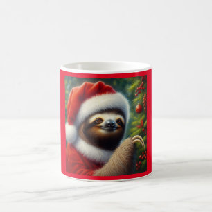 Mug Sloth Santa Claus