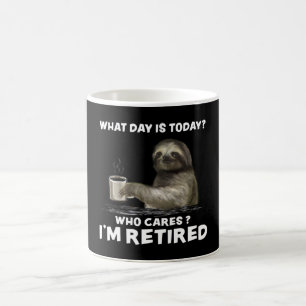 Mug Sloth with Coffee Quel est le jour qui s'intéresse