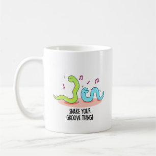 Mug Snake Your Groove Thé Amusant Disco Pun