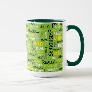 Mug Snarky Grinch   Phrase modèle Grinch Snarky