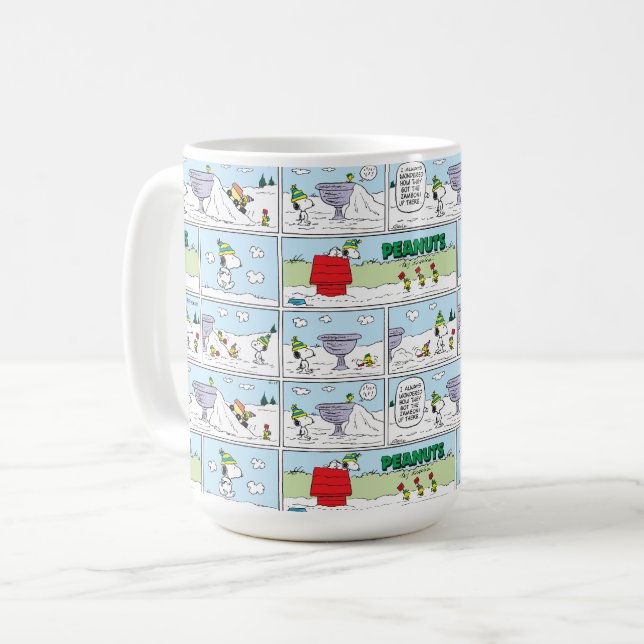 Mug Snoopy et l'équipage Zamboni (Devant gauche)