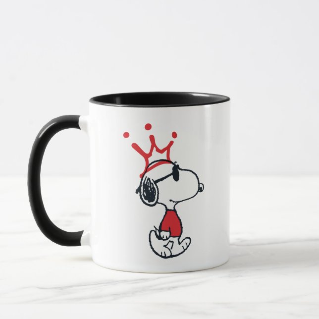 Mug Snoopy - Joe Cool Crown (Gauche)