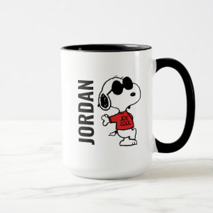 Mug Snoopy "Joe Cool" debout