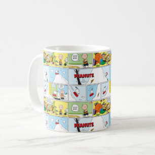 Mug Snoopy Sled Riding Food Dish
