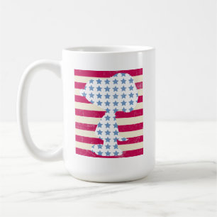 Mug Snoopy Vintage Stars & Stripes