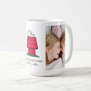 Mug Snoopy & Woodstock Doghouse Meilleur grand-père