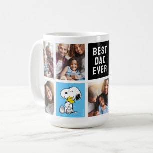 Mug Snoopy & Woodstock Meilleur papa jamais collé