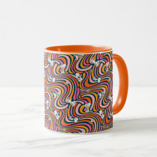 Mug Snoopy & Woodstock Vibes Super Motif violet