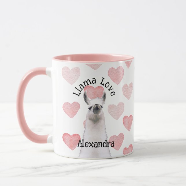 Mug Snooty Snobby Llama personnalisé (Gauche)