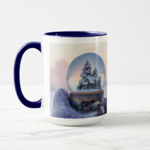 Mug Snowball Noël arbre hiver neige neige