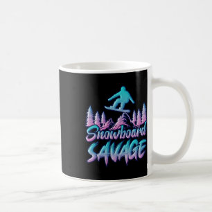 Mug Snowboard Savage Funny Snowboarder Kids Snowboardi