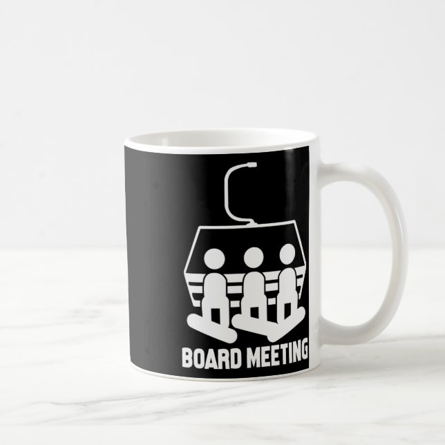 Mug Snowboard Snowboard Funny Snowboard (Droite)