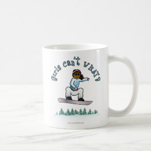 Mug Snowboardeur noir