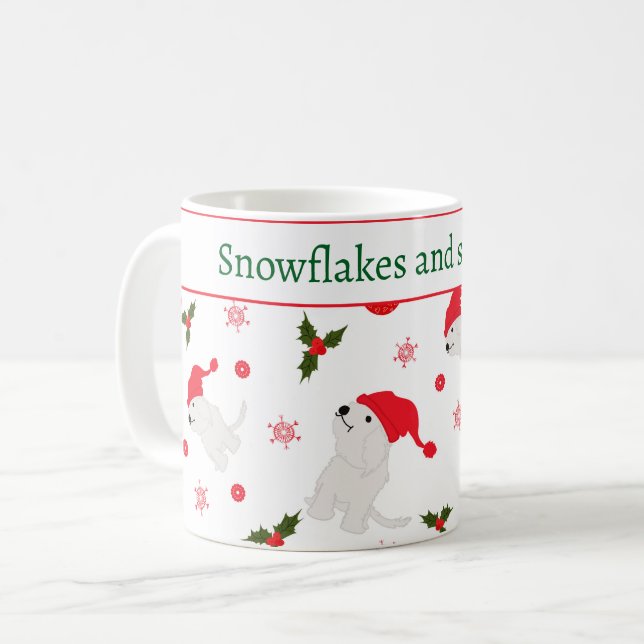 Mug Snowflakes and snuggles (Devant gauche)